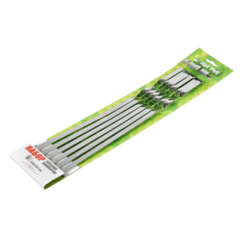 Набор прямых шампуров 45х1 см Hot Pot, 6 шт.