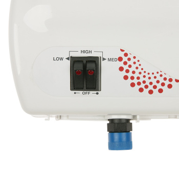 Водонагреватель проточный Atmor Basic Combi, душ, кран, 5 кВт, горизонтальный