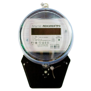 Счетчик однофазный 5-60А многотарифный круглый