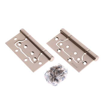 Петля без врезки 100*75*2,5мм НИКЕЛЬ матовый NiS АПЕКС *2/100