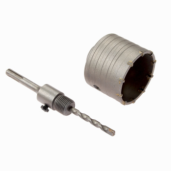 Коронка по бетону 75мм ударная твердосплавная центрирующее сверло (NC-CB110075) NovoCRAFT *1/10/20