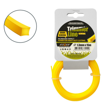 Леска GENERAL Rezer, 15 м, 1.3 мм, квадрат