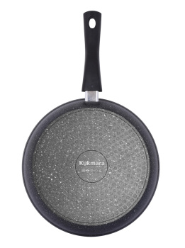 Сковорода алюмин. антипригарная "Kukmara" "Marble INDUCTION" Мрам.темн. d24см смтиш240а*1/4