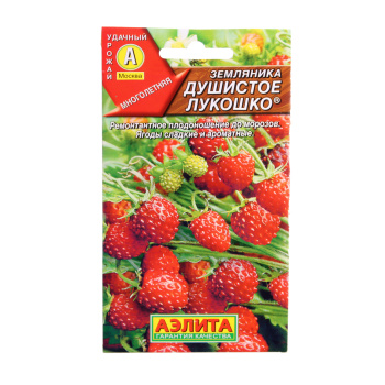 Семена Земляника Душистое лукошко альпийская 0,04гр Аэлита цв *10/200 Семена Земляника Душистое лукошко альпийская 0,04гр Аэлита цв *10/200