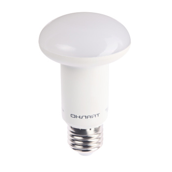 Лампа светодиодная ОНЛАЙТ, Е27, рефлектор R63, 8 Вт, 660 Лм, 4000 К, нейтральный белый