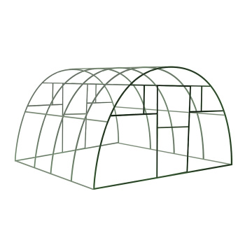 Каркас теплицы Крепыш, 4х3х2.1 м, профиль 40х20 мм, под поликарбонат
