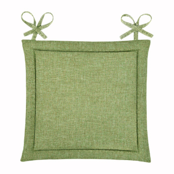 Подушка для стула рогожка 40*40см Оливка Home&Slyle