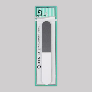 Шлифовка-полировка классика 3в1 13,5(±0,5)см бел/чёрн пакет QF 2771574