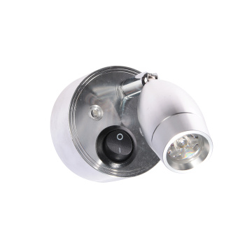 Светильник настенный (спот) B272 SL 3W хром  VERNER LIGHTING *1/50