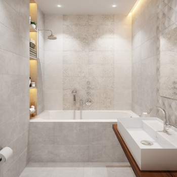 Плитка декоративная Global Tile Loft тип 2, 500х250х9 мм, серый