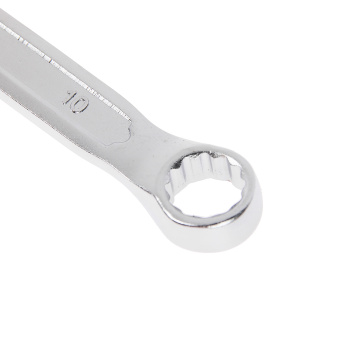 Ключ комбинированный 10мм холодный штамп CrV (70100) СЕРВИС КЛЮЧ *1/20