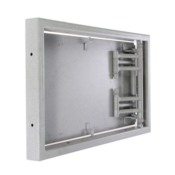 Люк ревизионный под плитку 500х300 на петле окраш металл D5030 ceramo steel *1