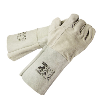 Краги сварщика замшевые пятипалые "T4P" (арт.5085006) *10/120