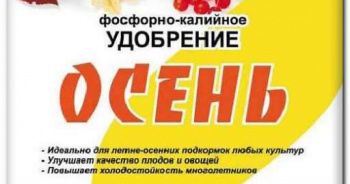 Удобрение БХЗ Фосфорно-калийное Осень 3кг 10/300