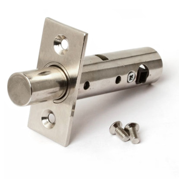 Задвижка дверная врезная д/металлич.двер. ХРОМ L-0260-CR АПЕКС *1/20/80