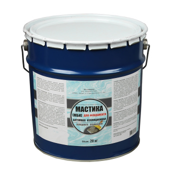 Мастика битумная 20 кг ХозДвор, изоляционная