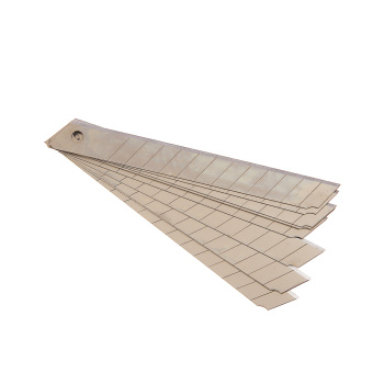 Лезвия сменные сегментированные 9мм (10шт) толщина 0,4мм (3068251) "888" *20/80