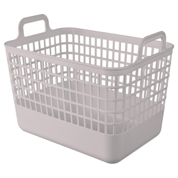 Корзина для хранения пластм. "Kobo" 320х224х255мм 15л Св.-бежевый арт 435296034 ("Бытпласт") *1/16