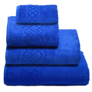 Полотенце махровое 30*70см Plait цв.148 синий ПЛ-2701-01933 *10/60