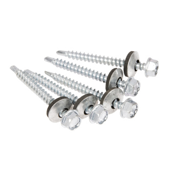 Саморезы кровельные BROZEX 4,8*35 цинк (10кг) промтара *10