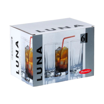 Набор стаканов 345 мл Pasabahce Луна, 6 шт., стекло