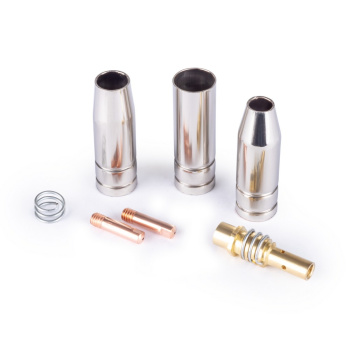 Набор комплектующих (2 наконечника,3 сопла,1 спираль к соплу,1 диффузор газ.)для MIG-15 VARTEG*1