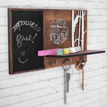 Ключница с полкой "Счастье"  3543885