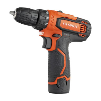 Дрель-шуруповерт 12В 2скор.0-350/0-1250об/мин 25Нм 2Ач 2аккум LI-ION BR 119Li PATRIOT *1/10