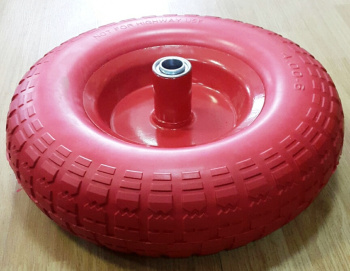 Колесо полиуретановое 4.00-6, 20 мм, 33 см