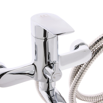 Смеситель для ванны Milardo Horizont, длинный излив, однорычажный