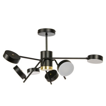 Люстра Verner Lighting N41826+1, LED 3000K-6500 K, черный