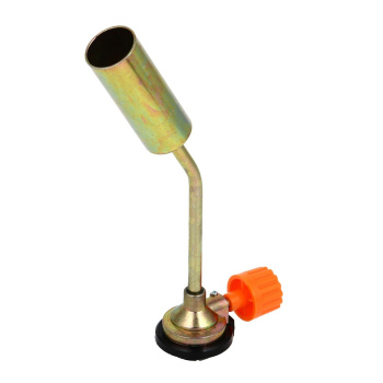 Горелка газ. с цанговым захватом, шир. сопло 23 мм, (116-040) 19х6,5х4см *1/100