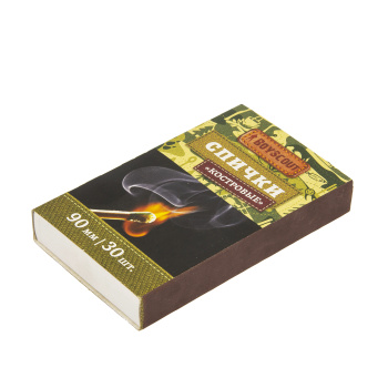 Спички BOYSCOUT, 90 мм, 30 шт., костровые