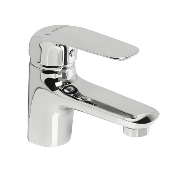 Смеситель для умывальника Hans Fetter HF0201, короткий излив, рычажный