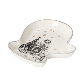 Блюдо сервировочное "Хюгге" 20х18х3 см 6249505