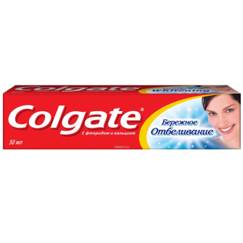 Зубная паста КОЛГЕЙТ Бережное отбеливание 50 мл