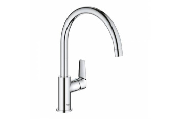 Смеситель для кухни GROHE BauEdge 31367001, высокий излив, рычажный