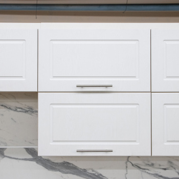 Шкаф навесной 600х676х290 мм BROZEX-WOOD Орхидея Горизонт, с двумя дверцами