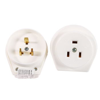 Розетка и вилка 3х- контактные д/электроплит (Белая) РШ/ВШ 32А С/У TDM SQ1812-0004 *1/6/72