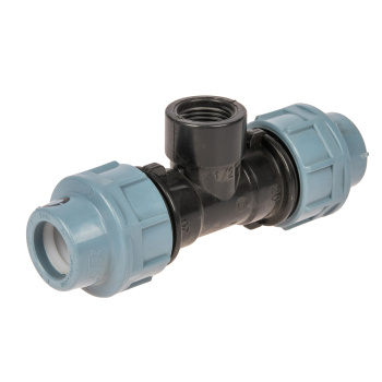 Тройник ПНД компрессия Ø 20х1/2"х20 внутр. резьба *1/60