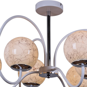 Люстра 01269-0.3-06B WH+CR  S=24м2  *1