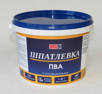 Шпатлевка ПВА 15 кг BROZEX