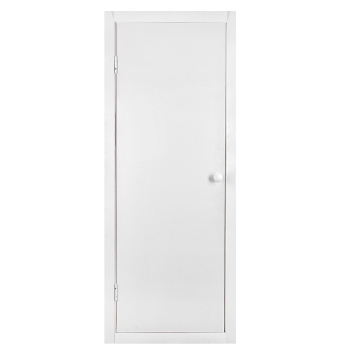 Дверь межкомнатная глухая грунтованная Белая 600 мм BROZEX-WOOD*1