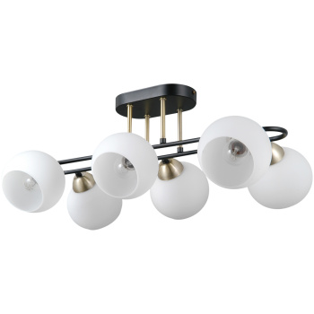 Люстра IL0790-6CSQ-25 BK AB TRENTO 40Вт Е27 S=36м2  *1