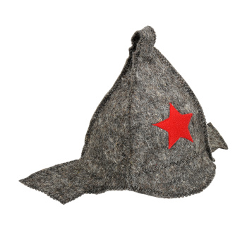 Шапка "Буденовка" "Hot Pot", войлок 100% /20