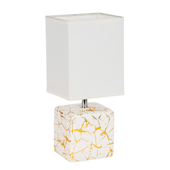 Лампа настольная G32228/1T WT+GD WT Е14 40Вт S=2м2 *1/30