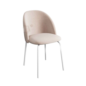 яяяКресло ДЭЙЗИ КАТАНИЯ Велютто 04+опоры белые МИО КТ645 *4