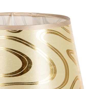 Лампа настольная 01803-0.7-01 Е14 40Вт (керамика+абажур)