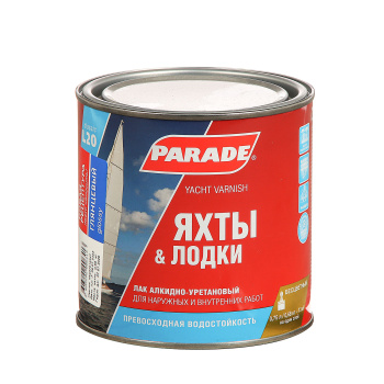 Лак алкидно-уретановый PARADE L-20, 0.75 л, яхтный, глянцевый