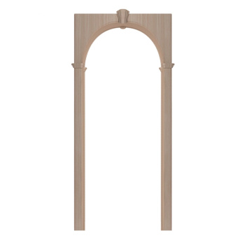 Образец АРКИ Милано ПВХ Капучино/Тиковое дерево 700*200*1800 со сводорасширителем *1